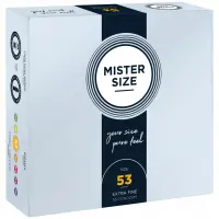 Презервативи Mister Size - pure feel - 53 (36 condoms), товщина 0,05 мм — Переглянути зображення 1