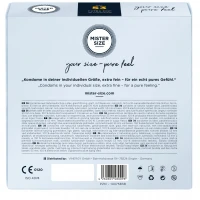 Презервативи Mister Size - pure feel - 53 (36 condoms), товщина 0,05 мм — Переглянути зображення 3