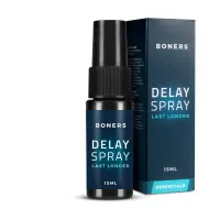 Спрей-пролонгатор Boners Delay Spray 15 мл, легкий анестетик лаурет-9 + метил лактат — Просмотреть изображение 4