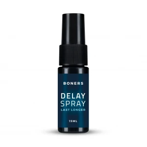 Спрей-пролонгатор Boners Delay Spray 15 мл, легкий анестетик лаурет-9 + метил лактат
