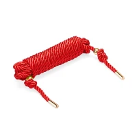 Мотузка для шибарі Liebe Seele Shibari 5M Rope Red, комбінований склад — Переглянути зображення 1