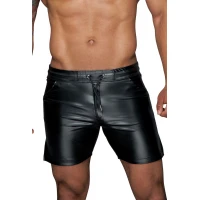 Чоловічі шорти з мокрим ефектом Noir Handmade H061 Powerwetlook shorts, M — Переглянути зображення 2