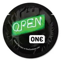 Презерватив ONE Glowing Pleasures, 1 шт, світиться в темряві, зі змазкою — Переглянути зображення 5