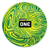 Презерватив ONE Glowing Pleasures, 1 шт, світиться в темряві, зі змазкою — Переглянути зображення 7