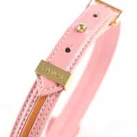 Нашийник з повідцем LOCKINK SEVANDA Love Heart Butterfly Leather Collar Set, рожевий, з бантом — Переглянути зображення 6