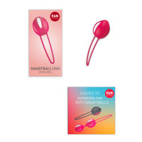 Вагинальный шарик Fun Factory SMARTBALL UNO, красный, одинарный, диаметр 3,6 см