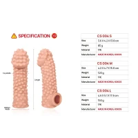 Насадка на член Kokos Cock Sleeve CS 004 M — Переглянути зображення 5