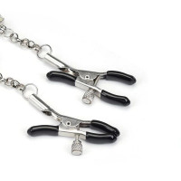 Затискачі для сосків із сердечком Liebe Seele Glow-in-dark Nipple Clamps Green, світяться в темряві