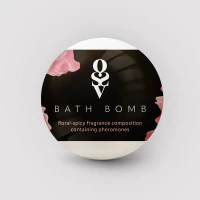 Бомбочка для ванни з феромонами Obsessive Bath bomb Floral - Spicy (100 г) — Просмотреть изображение 2