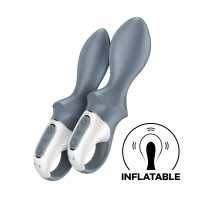 Анальний надувний вібратор Satisfyer Air Pump Booty 1, гнучкий стовбур — Просмотреть изображение 1