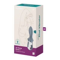 Анальний надувний вібратор Satisfyer Air Pump Booty 1, гнучкий стовбур — Просмотреть изображение 10