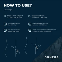 Ерекційне кільце Boners Ergo Cockring — Переглянути зображення 14