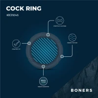 Ерекційне кільце Boners Ergo Cockring — Переглянути зображення 10