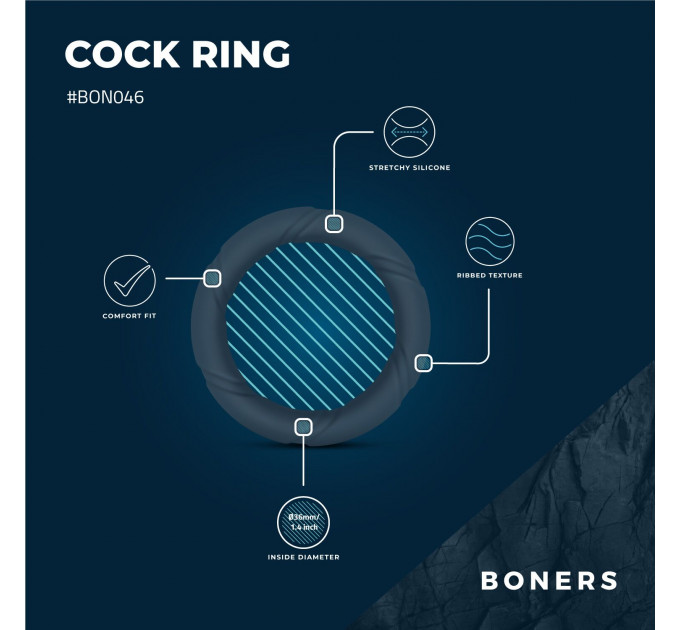 Ерекційне кільце Boners Ergo Cockring