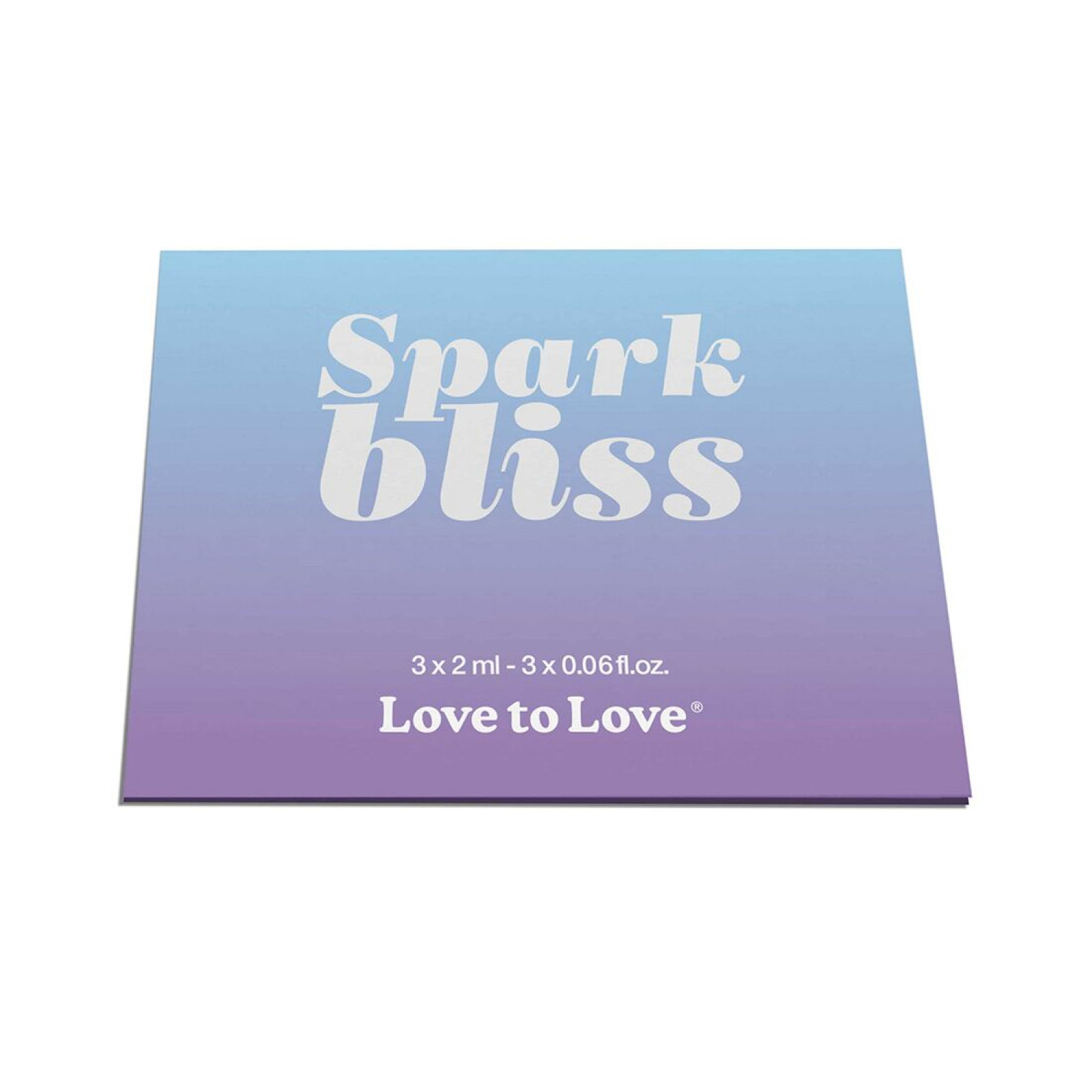 Набор пробников стимуляторов для пар Love To Love Spark Bliss 3 х 2 мл