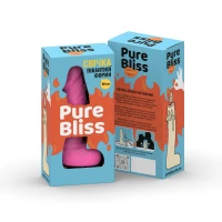 Свічка у вигляді члена Pure Bliss BIG Pink 18 см — Просмотреть изображение 7