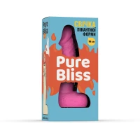 Свічка у вигляді члена Pure Bliss BIG Pink 18 см — Просмотреть изображение 6