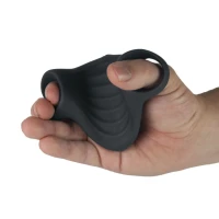 Мастурбатор Rocks Off Palm Black, петлі для пальців, 10 режимів — Просмотреть изображение 4