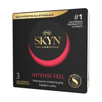 Безлатексні преміум-презервативи SKYN Intense Feel 3 шт — Переглянути зображення 1