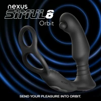 Стимулятор простати Nexus SIMUL8 Orbit Edition з ерекційним кільцем — Переглянути зображення 12