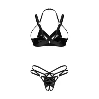 Комплект Obsessive Keira Lise 2-pcs crotchless set L/XL — Переглянути зображення 5