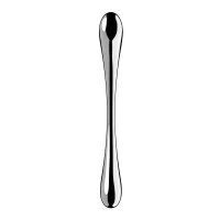 Металевий дилдо Satisfyer Cosmic Crest 1, двосторонній, можна нагрівати й охолоджувати — Просмотреть изображение 3