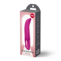 Вібратор для точки G Fun Factory Diva Dolphin Magenta, 10 режимів роботи, на батарейках — Просмотреть изображение 8