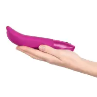 Вібратор для точки G Fun Factory Diva Dolphin Magenta, 10 режимів роботи, на батарейках — Переглянути зображення 7