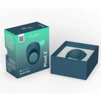 Ерекційне смарт-віброкільце We-Vibe Pivot 2 Slate — Переглянути зображення 17