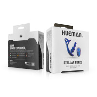 Анальный вибратор с эрекционным кольцом Hueman - Stellar Force Anal Beads with Cockring — Просмотреть изображение 8