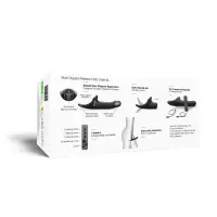 Вибронасадка для страпона с вакуумной стимуляцией Strap-On-Me Multi Orgasm Realistic Dildo XL Black — Просмотреть изображение 8