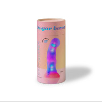 Дилдо, що світиться Love To Love - SUGAR BOMB, 39 режимів підсвічування, гнеться, перезаряджуваний — Переглянути зображення 4