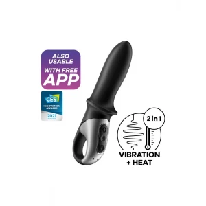 Анальний смарт-вібратор з підігрівом Satisfyer Hot Passion