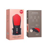 Мастурбатор для головки пеніса Fun Factory COBRA LIBRE II black/red (м'яте паковання!!!) — Переглянути зображення 7
