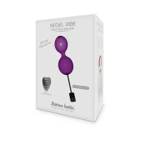 Вагінальні кульки з вібрацією Adrien Lastic Kegel Vibe Purple, діаметр 3,7 см — Переглянути зображення 5