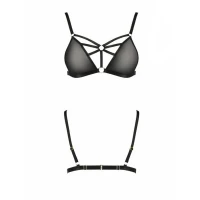 Бюстгальтер-стрепи Passion Exclusive MEGGY BRA S/M, black — Просмотреть изображение 5