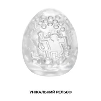 Мастурбатор-яйце Tenga Keith Haring Egg Dance — Переглянути зображення 3