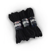 Джутова мотузка для Шибарі Feral Feelings Shibari Rope, 8 м чорна — Переглянути зображення 2
