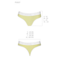 Спортивные трусики-стринги Passion PS007 PANTIES L, yellow