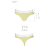 Спортивні трусики-стрінги Passion PS007 PANTIES L, yellow — Переглянути зображення 5