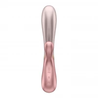 Смарт вібратор-кролик із підігрівом Satisfyer Hot Lover Pink — Просмотреть изображение 5