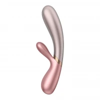 Смарт вібратор-кролик із підігрівом Satisfyer Hot Lover Pink — Просмотреть изображение 2