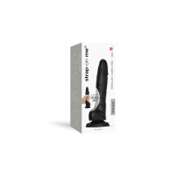 Реалістичний фалоімітатор Strap-On-Me Sliding Skin Realistic Dildo Black S, ефект рухливої шкіри — Просмотреть изображение 8