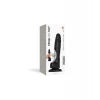Реалістичний фалоімітатор Strap-On-Me Sliding Skin Realistic Dildo Black S, ефект рухливої шкіри — Переглянути зображення 8