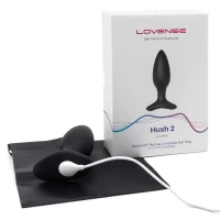 Анальна смарт-вібропробка Lovense Hush 2, розмір S — Переглянути зображення 10