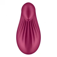 Вібратор Satisfyer Dipping Delight Berry, 2 мотори, гнучкий кінчик — Просмотреть изображение 5