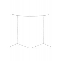 (SALE) Ланцюжок-гартери з каменями Obsessive Bijou 905