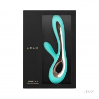 Вібратор-кролик LELO Soraya 2 Aqua, 12 режимів вібрації, до 4 годин роботи — Переглянути зображення 3