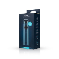 Беспроводной триммер для интимных зон Boners Hair Trimmer Shaver, 10 скоростей, 2 насадки — Просмотреть изображение 10