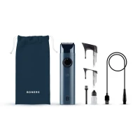Бездротовий тример для інтимних зон Boners Hair Trimmer Shaver, 10 швидкостей, 2 насадки — Переглянути зображення 16